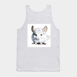 cute chinchilla 8 Tank Top